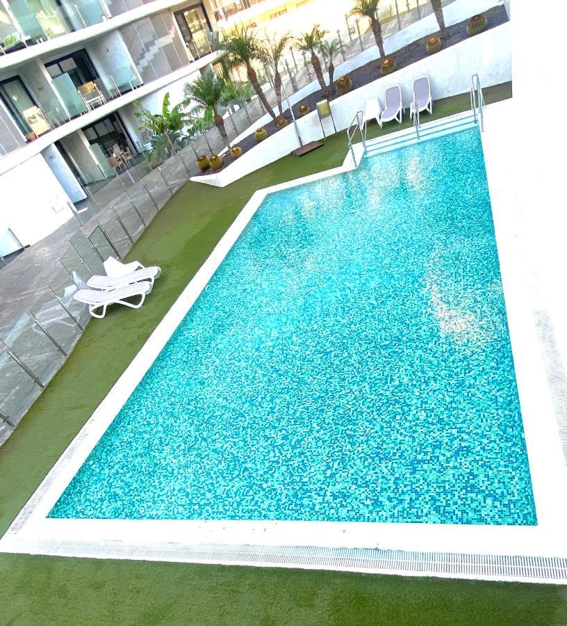 Tenerife Sur Apartment Infinity Pool Palm-mar Eksteriør billede